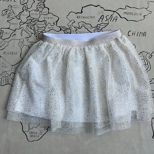 Hanna Andersson tulle skirts with gold sparkles size 85 (2yr old)